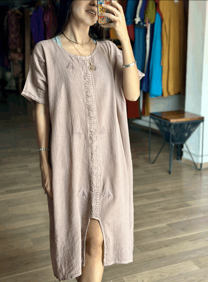 Vestido Colibrí Arena - Imagen 2